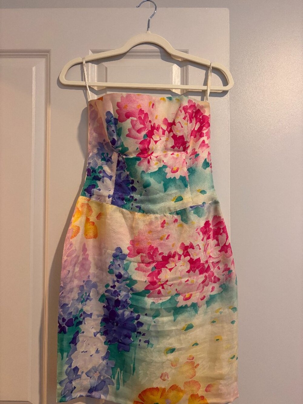 Vintage Escada Floral Cocktail Dress